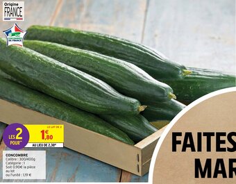 Intermarché Hyper Concombre offre