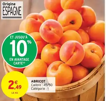 Intermarché Hyper Abricot offre
