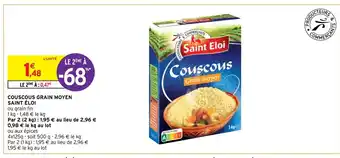 Intermarché Hyper Couscous Grain Moyen Saint éloi offre