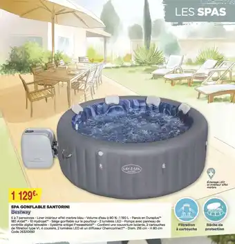 Spa Gonflable Santorini