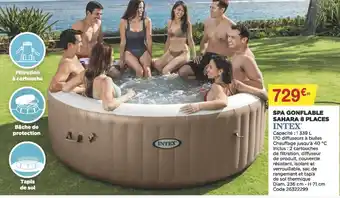 Spa Gonflable Sahara 8 Places