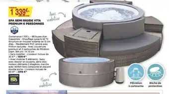 Bricomarché Spa Semi Rigide Vita Premium 6 Personnes offre