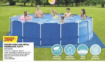 Bricomarché Intex Piscine Tubulaire Métal offre