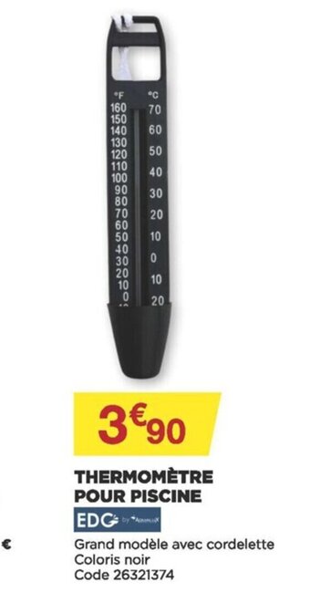 Bricomarché Thermomètre Pour Piscine offre