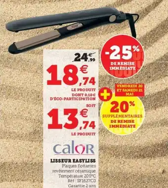Super U Lisseur Easyliss offre