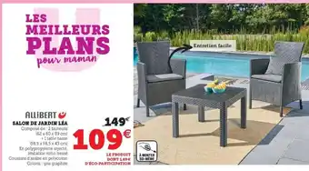 Super U Salon de Jardin Léa offre