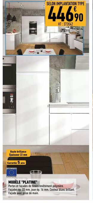 Brico Cash Modèle Platine offre