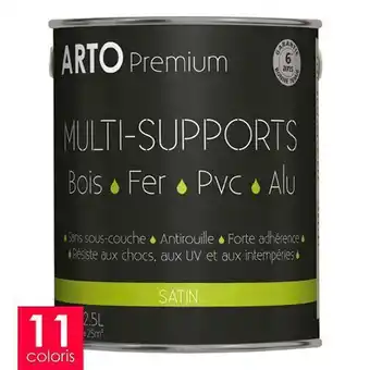 Décor Discount Peinture arto premium satin 2.5l offre