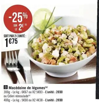 Macédoine de légumes