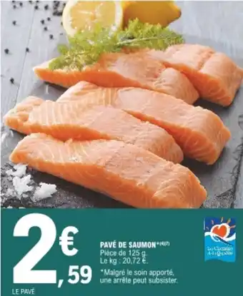 E.Leclerc Pavé de saumon offre