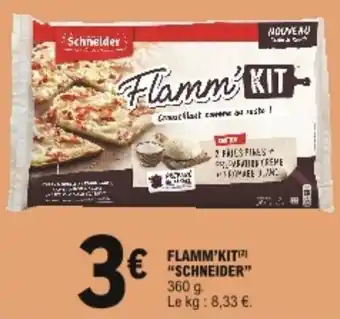 E.Leclerc Flamm'kit "schneider" offre