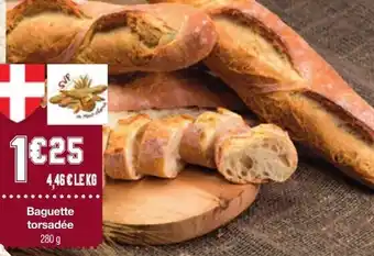 Migros Baguette torsadée offre
