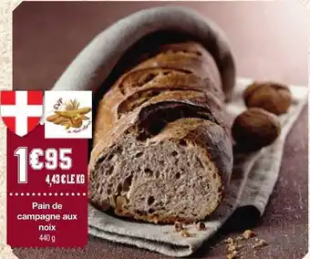 Migros Pain de campagne aux noix offre