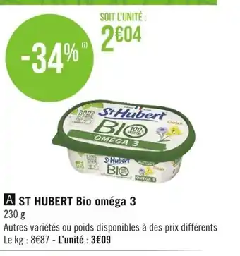 St Hubert Bio Oméga 3