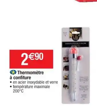 Cora x Carrefour Thermomètre à Confiture offre