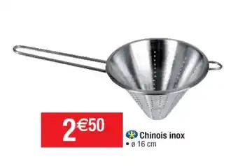Cora x Carrefour Chinois Inox offre
