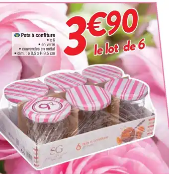 Cora x Carrefour Pots à Confiture offre