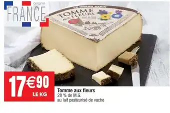 Cora x Carrefour Tomme Aux Fleurs offre