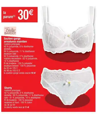 Soutien-gorge armatures maintien