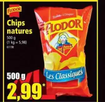 Norma Chips Natures Flodor offre