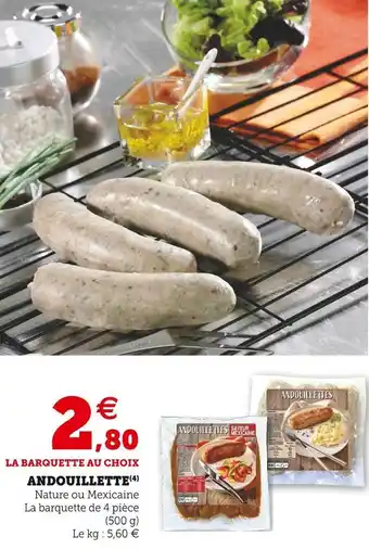 Super U Andouillette offre
