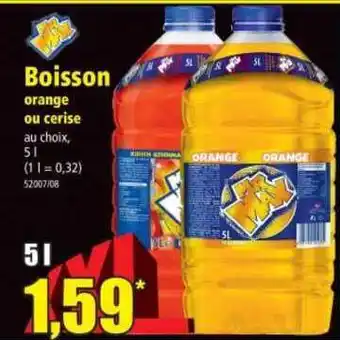 Norma Boisson Orange Ou Cerise offre