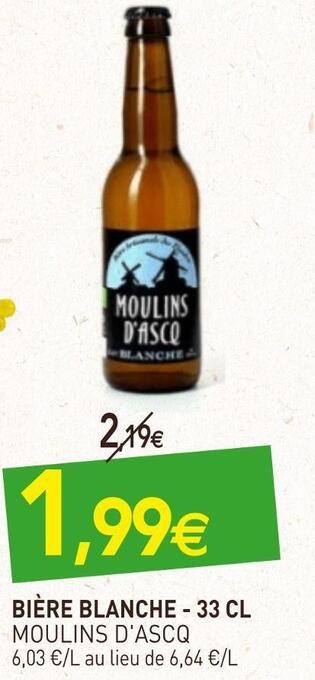 naturéO Moulins d'ascq bière blanche offre