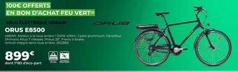 Feu Vert Orus vélo électrique urbain e8500 offre