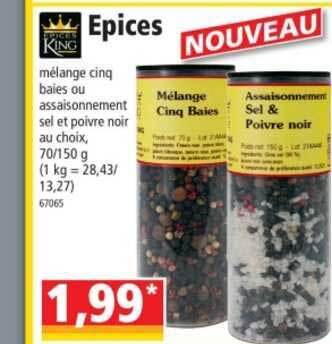 Norma épices offre