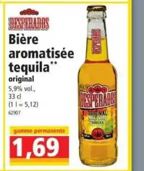 Bière Aromatisée Tequila Original Desperados
