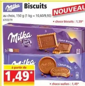 Biscuits Milka