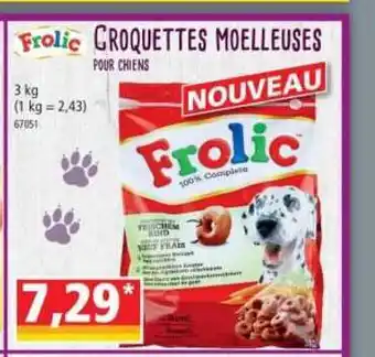 Norma Croquettes Moelleuses Pour Chiens Frolic offre