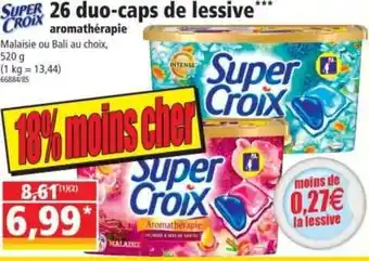 Norma 26 Duo-caps De Lessive Super Croix offre
