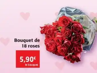 Colruyt Bouquet de 18 roses offre