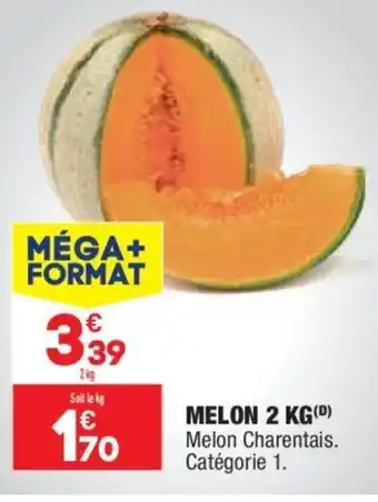 ALDI Melon 2 KG offre