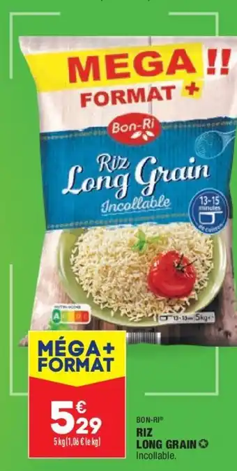 ALDI BON-RI riz long grain offre