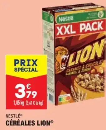 ALDI NESTLÉ céréales lion offre