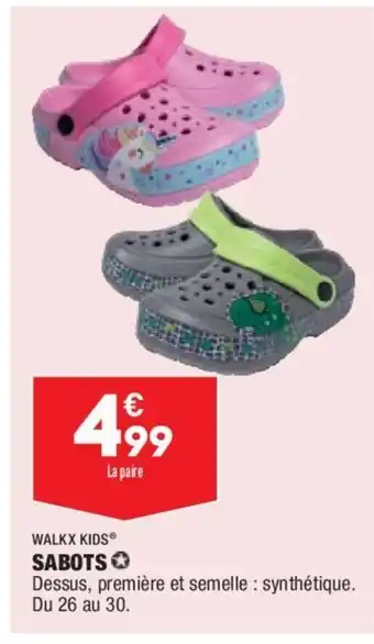 ALDI Sabots offre
