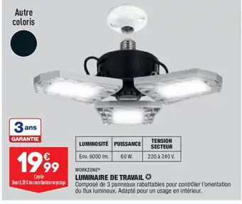 ALDI Luminaire de Travail offre