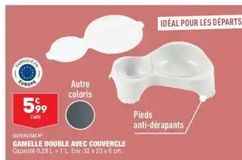ALDI Supercrack Gamelle Double Avec Couvercle offre