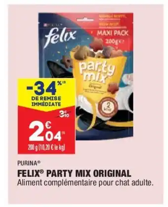 ALDI Purina Felix Party Mix Original offre