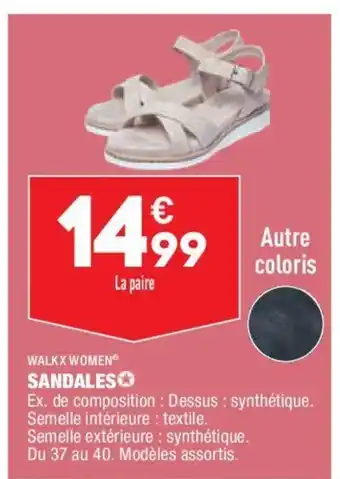 ALDI Walk X Women Sandales offre