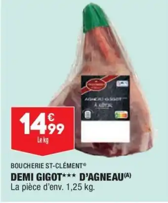 ALDI Demi Gigot d'Agneau offre