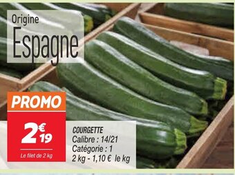 Netto Courgette offre