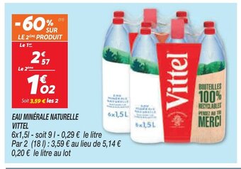 Eau Minérale Naturelle Vittel