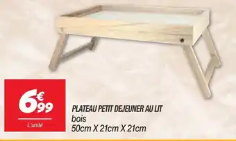 Netto Plateau Petit Dejeuner Au Lit offre