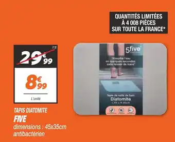 Netto Tapis Diatomite Five offre