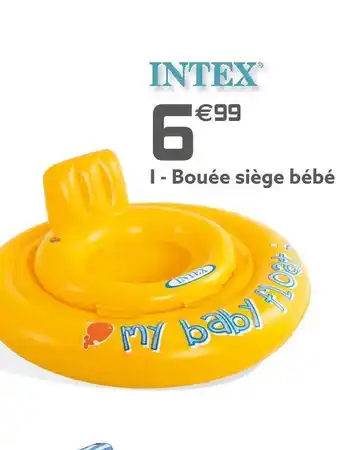 Intex bouée siège bébé