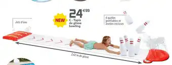 Gifi Tapis de glisse bowling offre