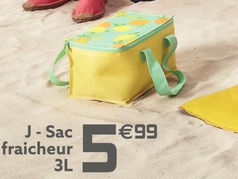 Sac discount fraicheur gifi